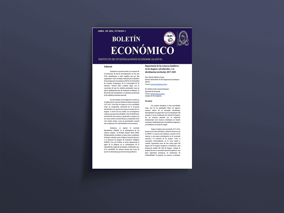 Importancia de las remesas familiares en los hogares salvadoreños y su distribución territorial, 2017-2025