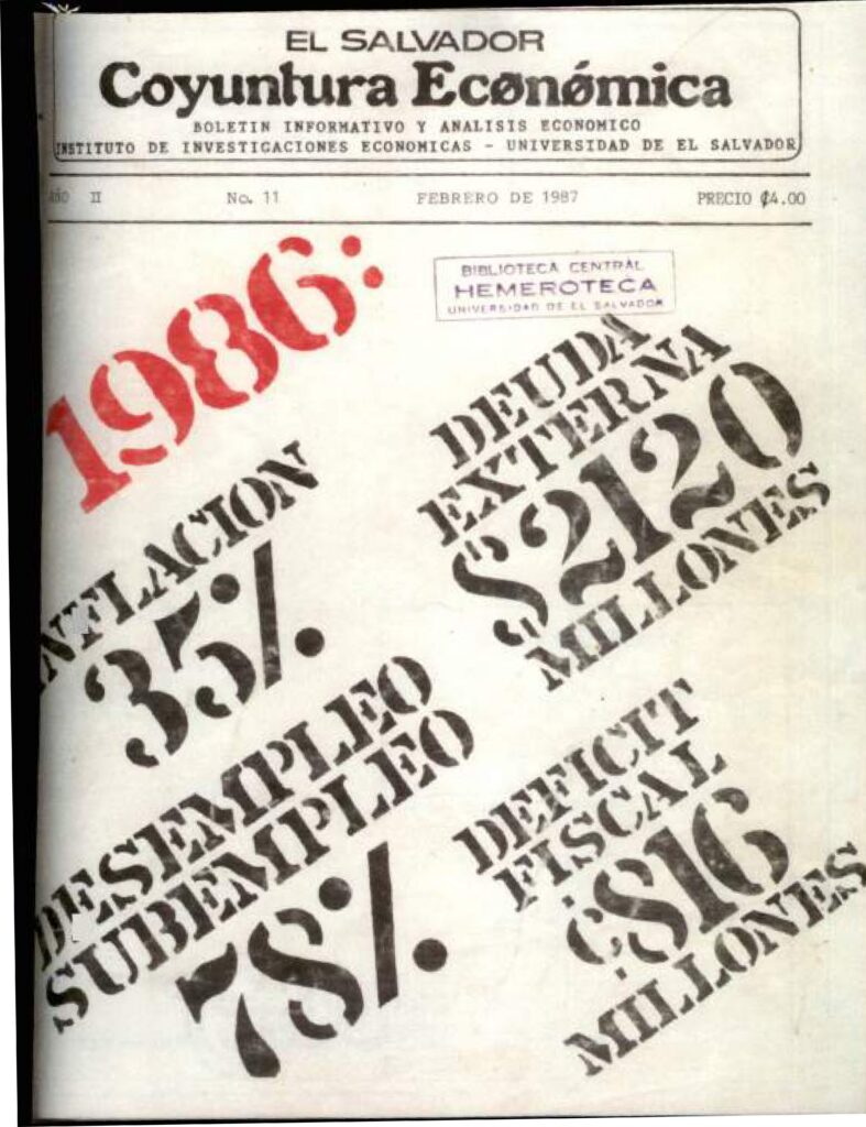 Coyuntura Económica – Año II, N. 11 febrero, 1987