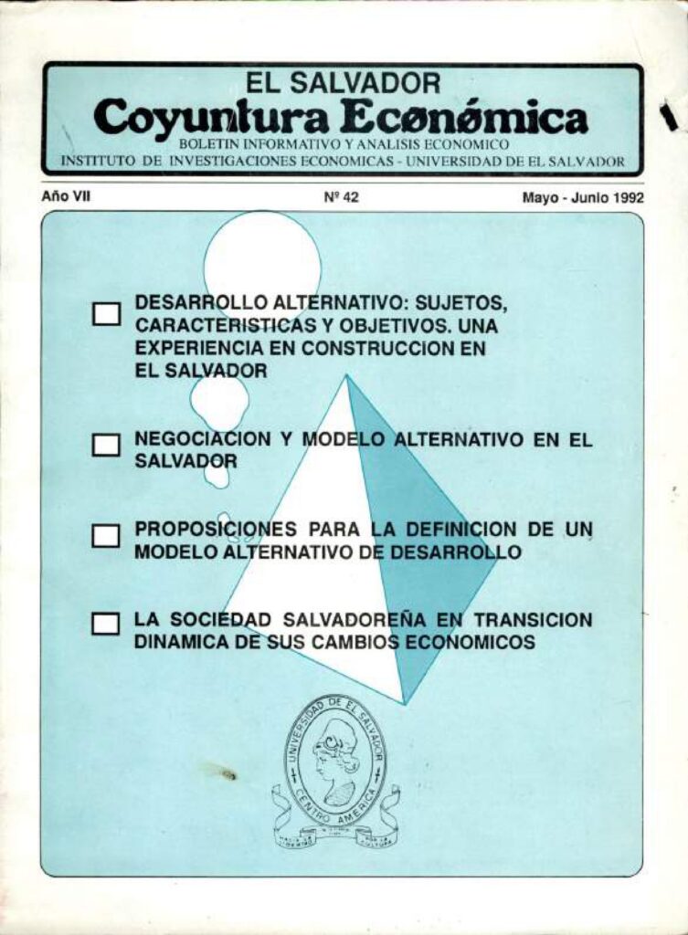 Coyuntura Económica – Año VII, N. 42 May-Jun, 1992
