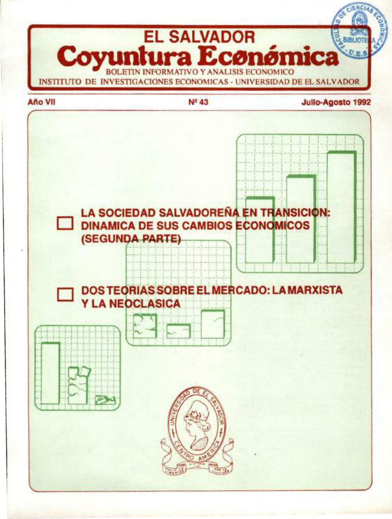 Coyuntura Económica – Año VII, N. 43 Jul-Ago, 1992